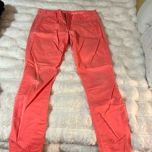 Awesome pink khakis by Gap